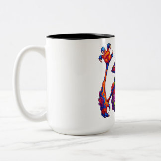 Chromatic Inkling Monster Two-Tone Coffee Mug