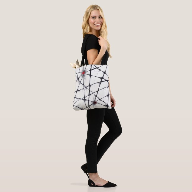 Chromatic Intersections Tote Bag (On Model)
