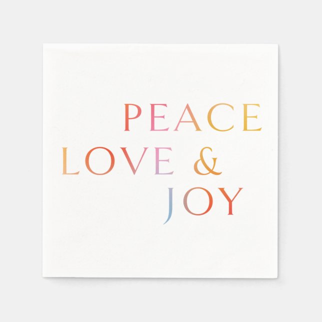 Chromatic Joy  Napkin (Front)