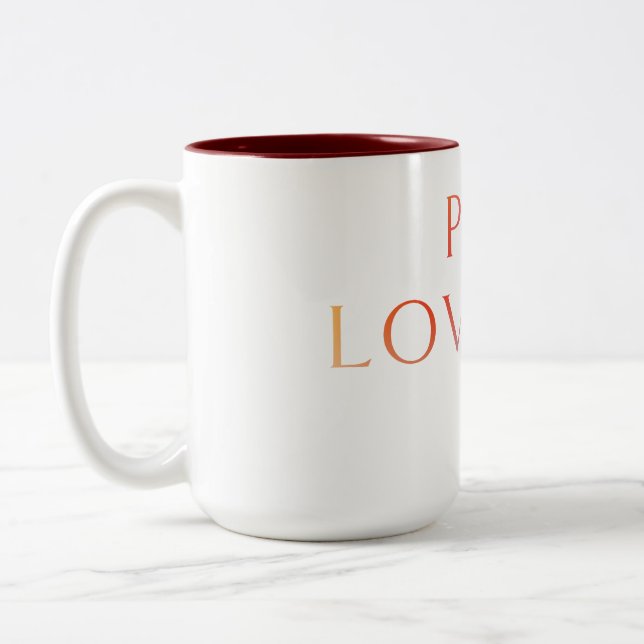 Chromatic Joy Two-Tone Coffee Mug (Left)