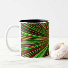 Chromatic Radialburst Mug