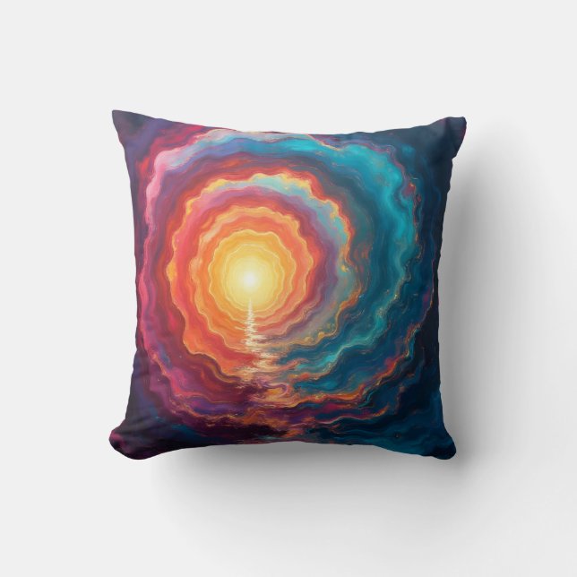 Chromatic Singularity – Abstract Cushion (Front)