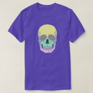 CHROMATIC SKULL IN POP ART STYLE T-Shirt
