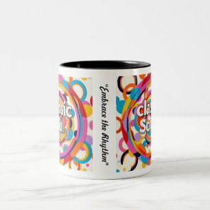 "Chromatic Soul" Two-Tone Coffee Mug