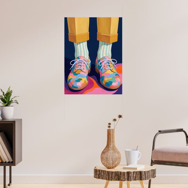 Chromatic Stride Poster (Living Room 3)