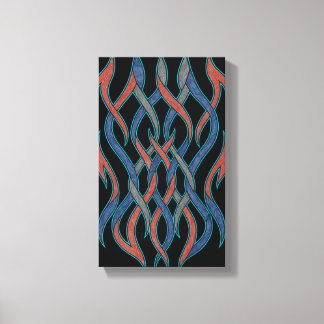 Chromatic Threads Canvas Print