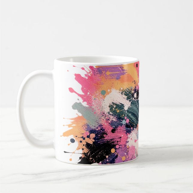Chromatic Wildfire Coffee Mug (Left)