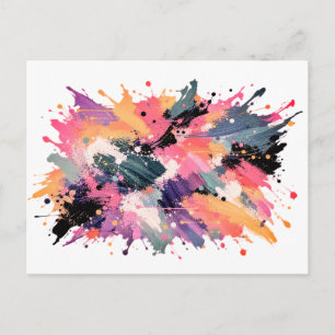Chromatic Wildfire Postcard