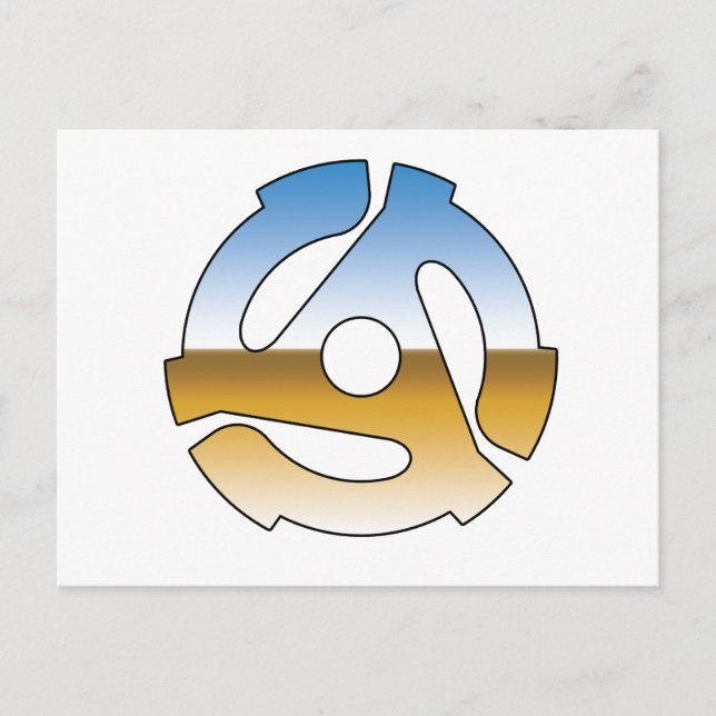 Chrome 45 RPM Postcard (Front)