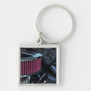 Chrome Air Intake Key Ring