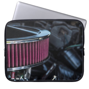 Chrome Air Intake Laptop Sleeve