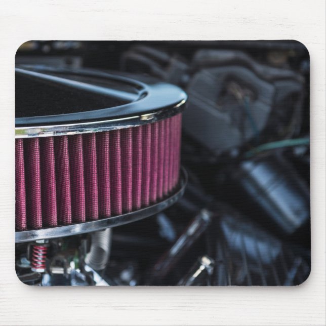 Chrome Air Intake Mouse Mat (Front)