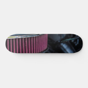 Chrome Air Intake Skateboard