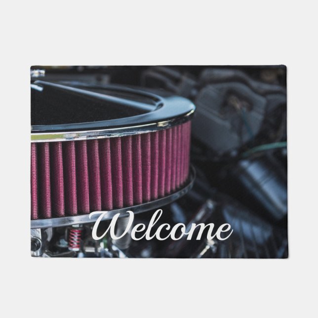 Chrome Air Intake Welcome Doormat (Front)