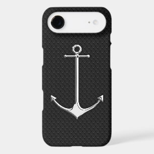 Chrome Anchor on Snake Skin Nautical Lifestyle