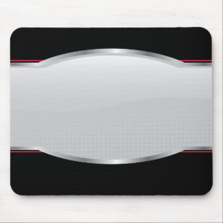 Chrome Beveled Layout Mouse Mat