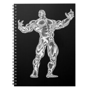 Chrome Bodybuilder Notebook