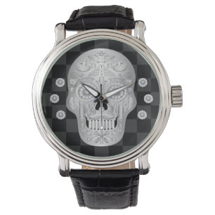 Chrome Calavera Watch