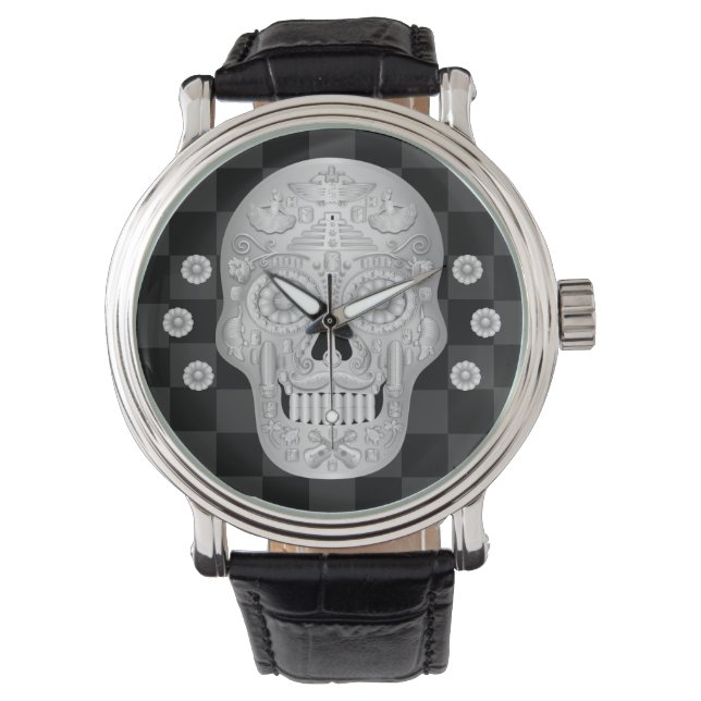 Chrome Calavera Watch (Front)
