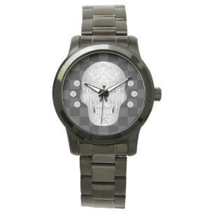 Chrome Calavera Watch