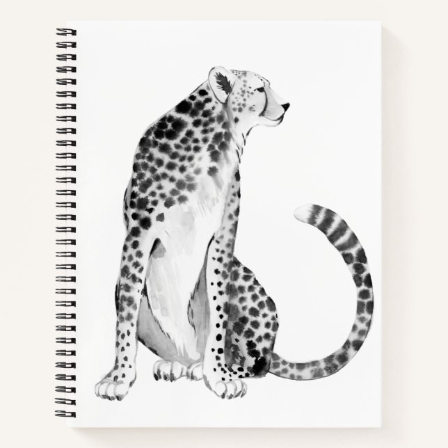 Chrome Cheetah Notebook (Front)