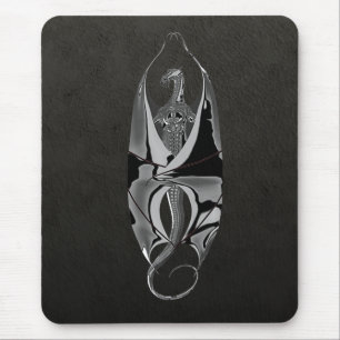 Chrome Dragon Mouse Mat