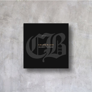 Chrome Hearts Professional Modern Minimalist Style Square Business Card