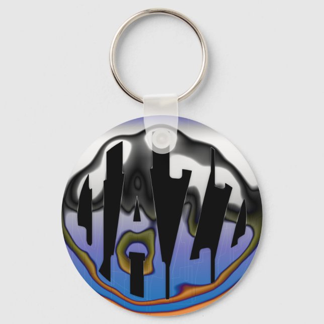 CHROME JAZZ KEY RING (Front)