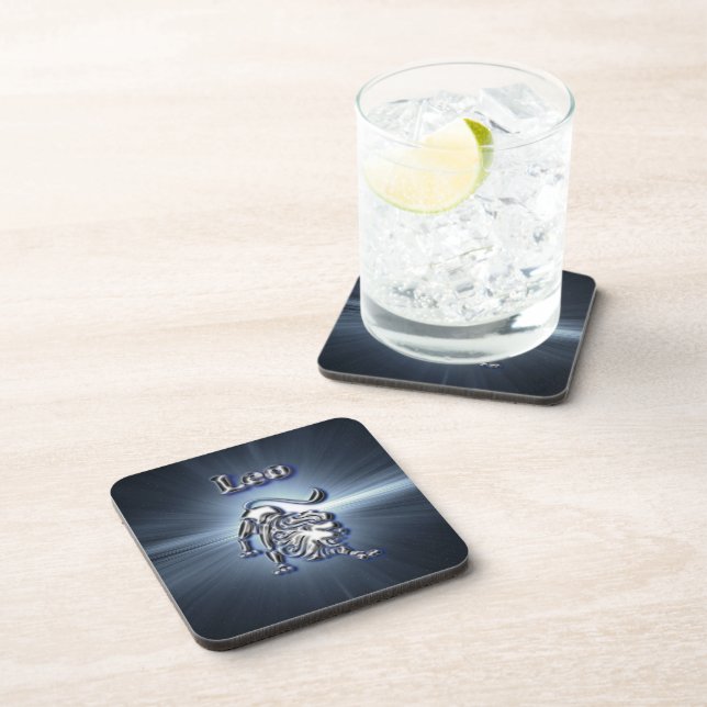 Chrome Leo Coaster (Right Side)