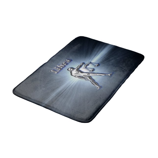 Chrome Libra Bath Mat (Angled)