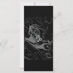 Chrome like Capricorn Zodiac Sign on Hevelius