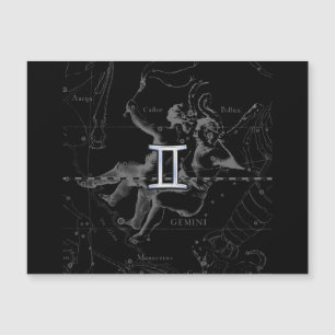 Chrome like Gemini Zodiac Sign on Hevelius