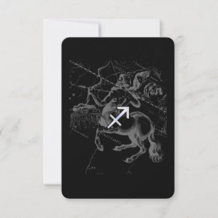 Chrome Like Sagittarius Zodiac Sign Hevelius Decor