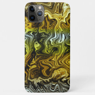Chrome Liquid Metallic Gold Silver Cool iPhone 11 Pro Max Case