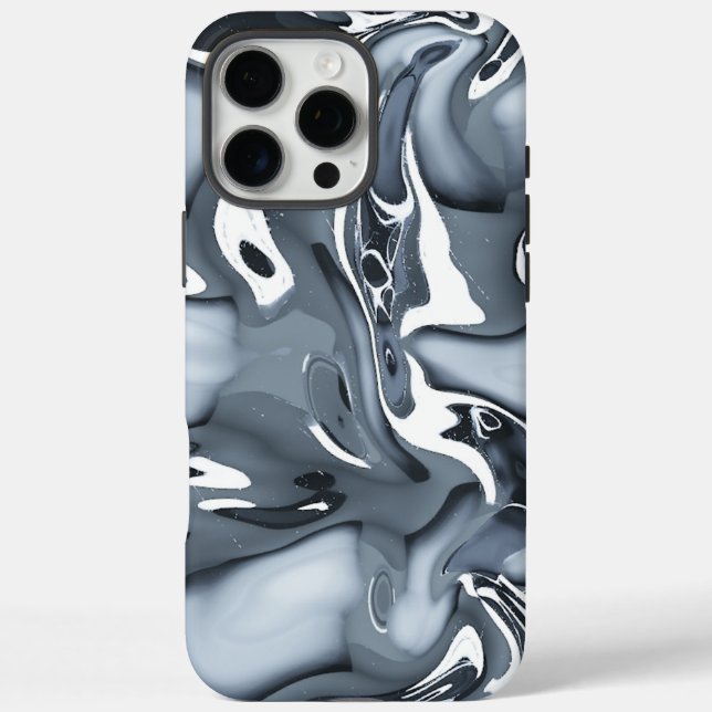 Chrome Metallic Flow Case-Mate iPhone Case (Back)