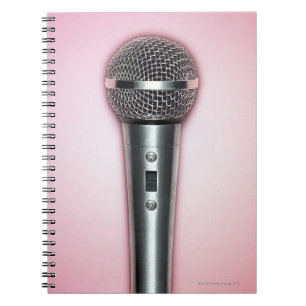 Chrome Microphone Notebook