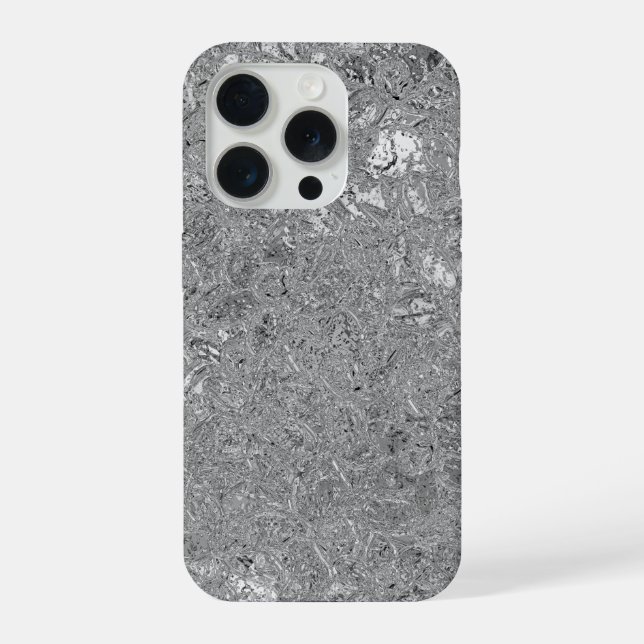 Chrome Orchids Background, iPhone Case (Back)