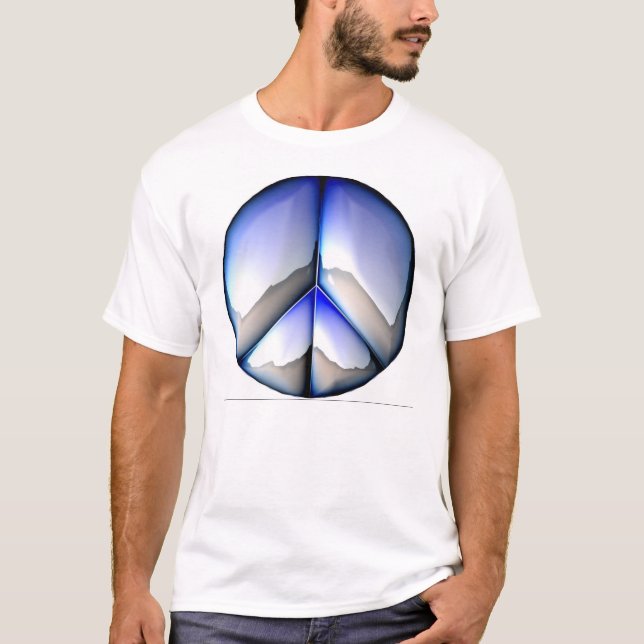 Chrome Peace T-Shirt (Front)