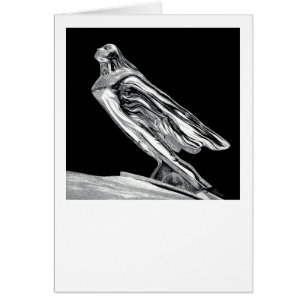 "Chrome Rising" - Goddess Hood Ornament
