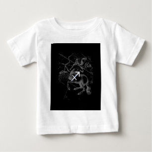Chrome Sagittarius Zodiac Sign Hevelius circa 1690 Baby T-Shirt