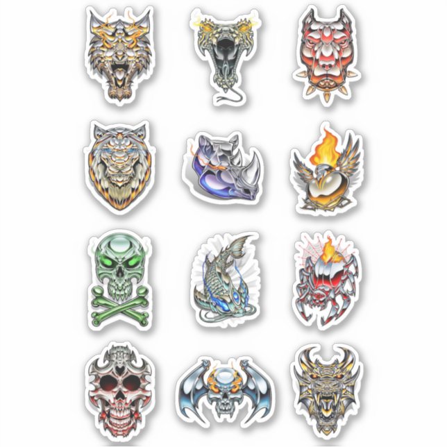 Chrome Skull (Front)