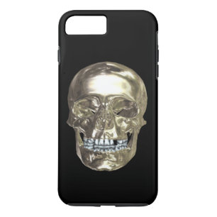 Chrome Skull iPhone 7 Case