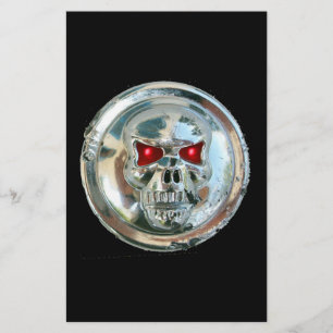 CHROME SKULL STATIONERY