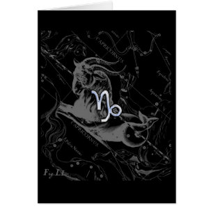 Chrome Style Capricorn Zodiac Sign on Hevelius