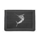 Chrome Style Marlin on Carbon Fibre