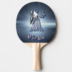 Chrome Virgo Ping Pong Paddle