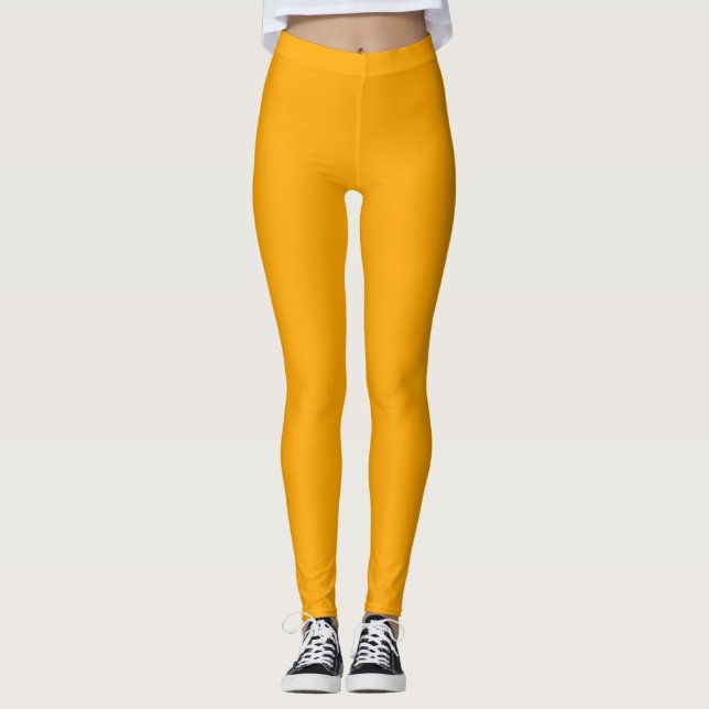 Chrome Yellow Leggings (Front)