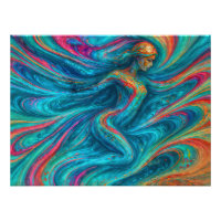 “Chromisca” - Fluid Enchantress Portrait