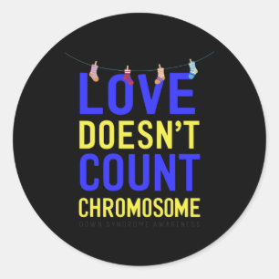 Chromosomes Of Love - Beyond Numbers Sticker