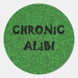 Chronic Alibi sticker